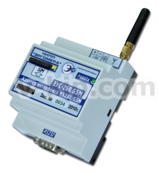 Адаптер интерфейса RS232/GSM ЭУС-260.GSM (ExibIIA X) фото 1