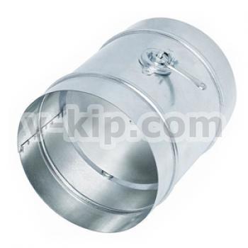 Дроссель-клапаны с ручным управлением круглого и прямого сечения типа ДК