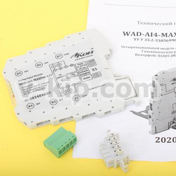 Модуль аналогового ввода WAD-AI4-MAXPro фото 1