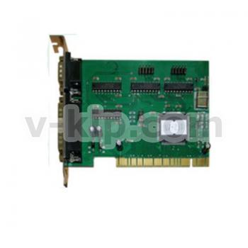 Мультипортовая плата 4XRS232 PCI UART1  - фото