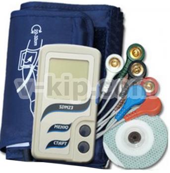 Монитор артериального давления и электрокардиосигналов суточный SDM 23 - фото